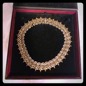 Steven Webster Studded Collar Necklace